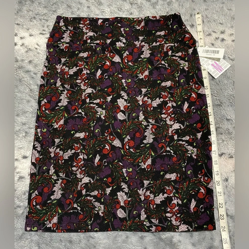 CLOSET CLEAR OUT ON ALL LULAROE MAKE AN OFFER BUNDLE NWT MEDIUM FLORAL HIGHWAIST - Picture 7 of 8